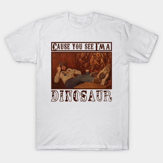 Test - hank williams jr vintage - dinosaur T-Shirt