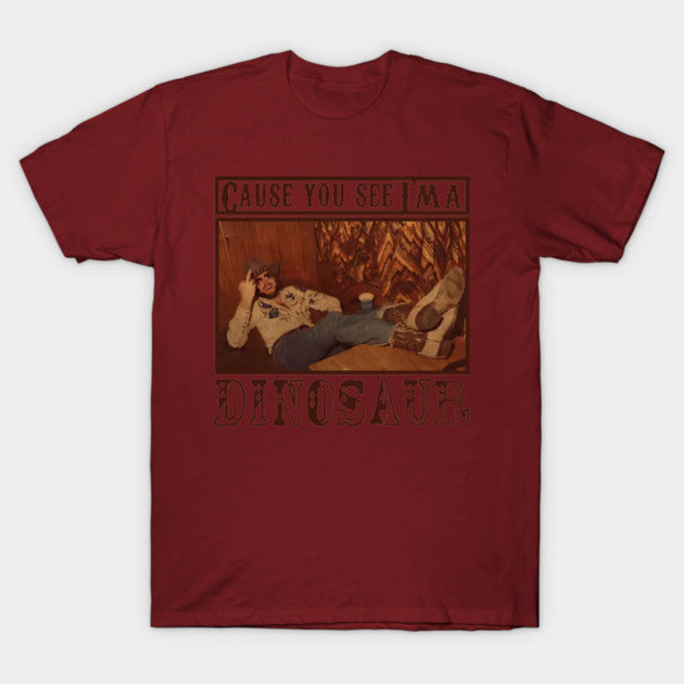Test - hank williams jr vintage - dinosaur T-Shirt