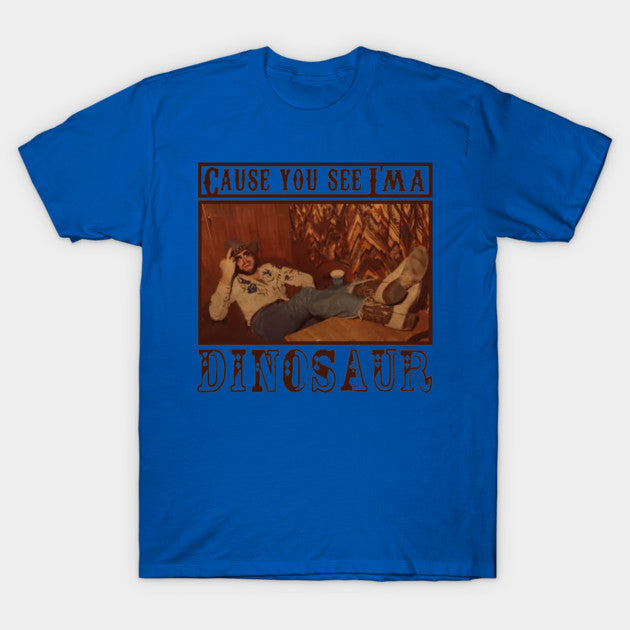 Test - hank williams jr vintage - dinosaur T-Shirt